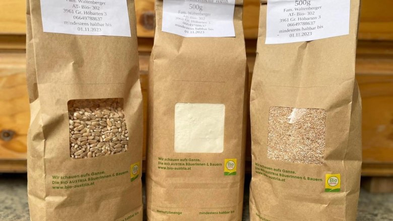 Dinkelprodukte, © Familie Waltenberger Dinkelprodukte, © Familie Waltenberger