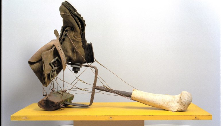 Objekt No. 14 aus der Serie "Zimtzauberkonserven", 1967, © Ausstellungshaus Spoerri Objekt No. 14 aus der Serie "Zimtzauberkonserven", 1967, © Ausstellungshaus Spoerri