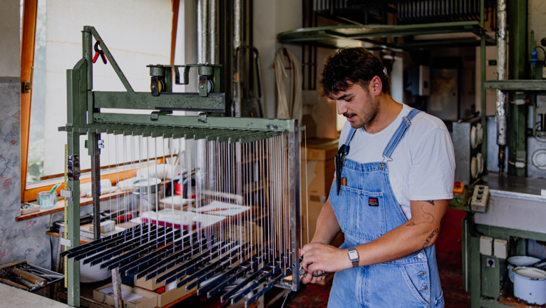 koch-kerzen Spitzkerzen Korb wickeln, © ©️Waldviertel Tourismus, Matthias Streibel koch-kerzen Spitzkerzen Korb wickeln, © ©️Waldviertel Tourismus, Matthias Streibel