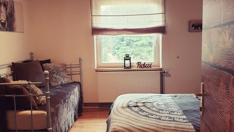 Bärenzimmer, © Die Alm in Schöllbüchl, Stefanie Reisenberger Bärenzimmer, © Die Alm in Schöllbüchl, Stefanie Reisenberger