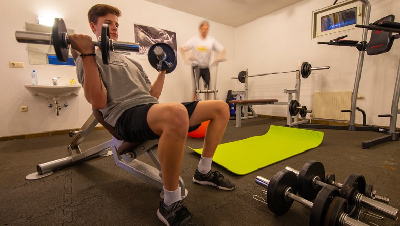 Fitnessraum, © Hotel des Glücks Fitnessraum, © Hotel des Glücks