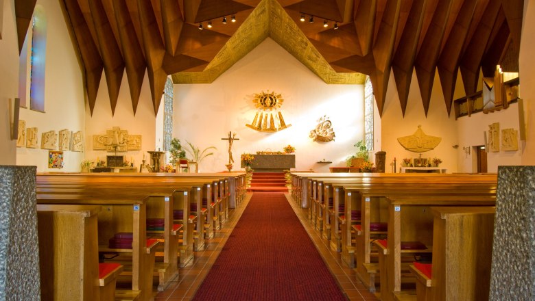 Interior of the parish church, © Gemeinde Bad Traunstein Interior of the parish church, © Gemeinde Bad Traunstein