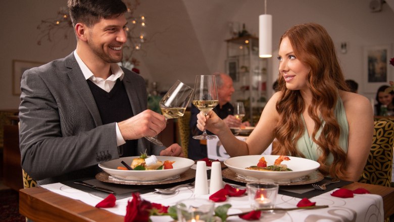 Rosendinner, © Schlosshotel Rosenau Rosendinner, © Schlosshotel Rosenau