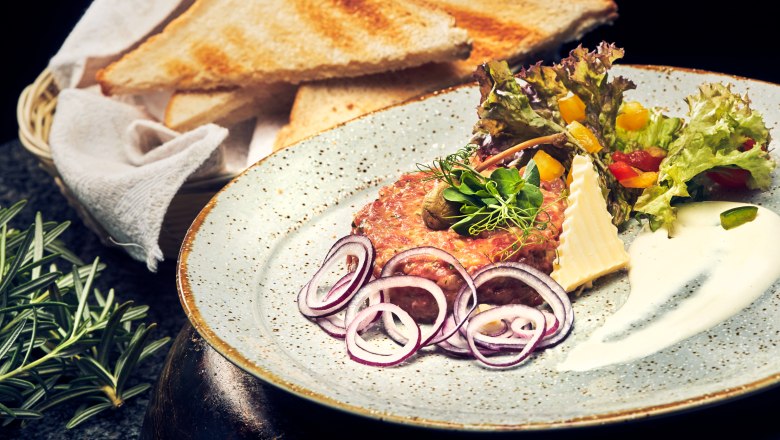 Beef tartare, © Niederösterreich Werbung/Andreas Hofer Beef tartare, © Niederösterreich Werbung/Andreas Hofer