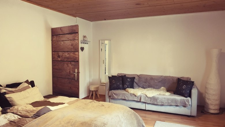 Schafzimmer, © Die Alm in Schöllbüchl, Stefanie Reisenberger Schafzimmer, © Die Alm in Schöllbüchl, Stefanie Reisenberger