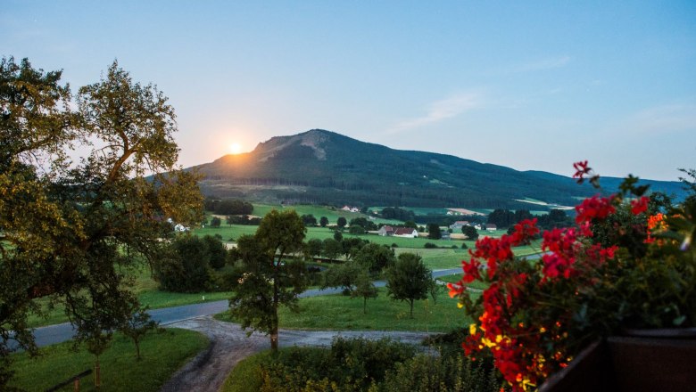 View of the Ostrong, © Biobauernhof Dangl, Robert Herbst View of the Ostrong, © Biobauernhof Dangl, Robert Herbst
