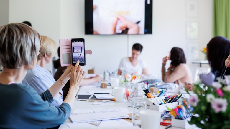 Hand lettering workshop, © Hannes Strondl Hand lettering workshop, © Hannes Strondl