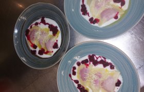 Rote Rüben Nudeltascherl, © HIRSCH28 Rote Rüben Nudeltascherl, © HIRSCH28