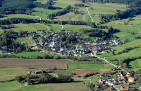 Luftaufnahme, © Gemeinde Unserfrau - Altweitra