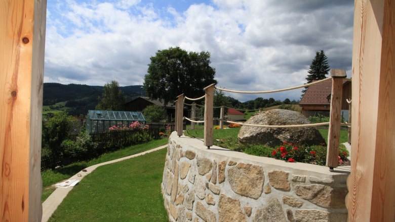 ERLEBNIS: Stein & Garten, © Familie Anderl ERLEBNIS: Stein & Garten, © Familie Anderl