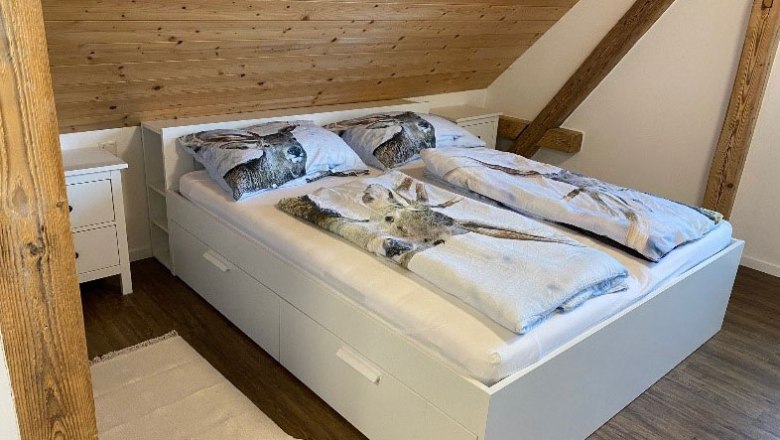 Bed-sitting room, © Ferienhaus Hirschenwies, Fotograf Walter Eichner Bed-sitting room, © Ferienhaus Hirschenwies, Fotograf Walter Eichner