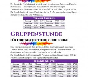 Gruppen- Erlebnisstunden 2025, © RMH Gruppen- Erlebnisstunden 2025, © RMH