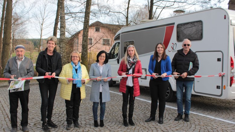 Eröffnung Wohnmobilabstellplat Heidenreichstein, © Walter Kellner, Regional Medien Eröffnung Wohnmobilabstellplat Heidenreichstein, © Walter Kellner, Regional Medien