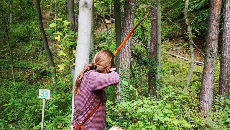 3D-Bogenparcour, © Peter Aufmesser 3D-Bogenparcour, © Peter Aufmesser
