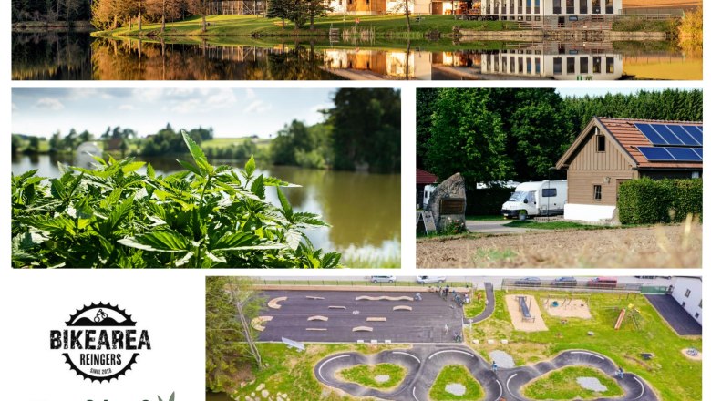 Hanfdorf Bike Area Camping, © Gemeinde Reingers Hanfdorf Bike Area Camping, © Gemeinde Reingers