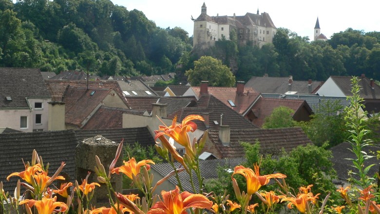 View of Raabs Castle from the terrace, © e.c.pollak View of Raabs Castle from the terrace, © e.c.pollak
