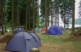Zeltplatz am Schlesingerteich, &copy; Tourismusverein B&auml;rnkopf