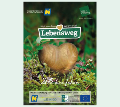 Cover Lebensweg Wanderkarte - kostenlos