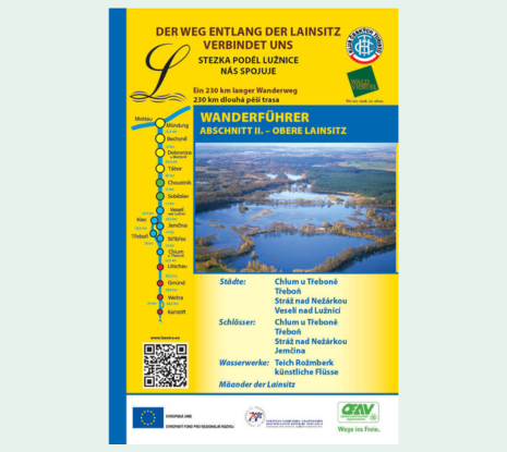 Cover Wanderführer "Der Weg entlang der Lainsitz", Abschnitt 2