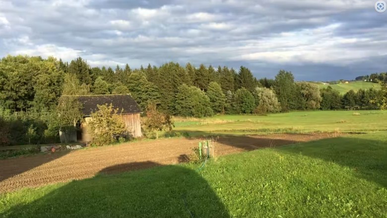 Blick Richtung Felder, © Fam. Zeillinger