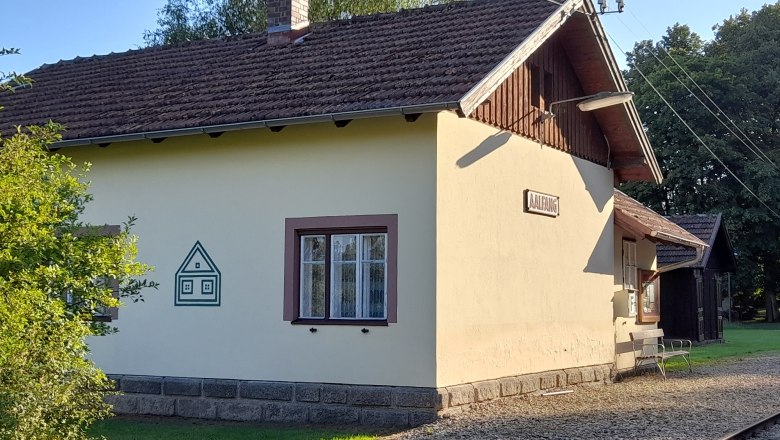 Bahnhof Aalfang - Station der Schmalspurbahn, © Ferienhaus Leopold