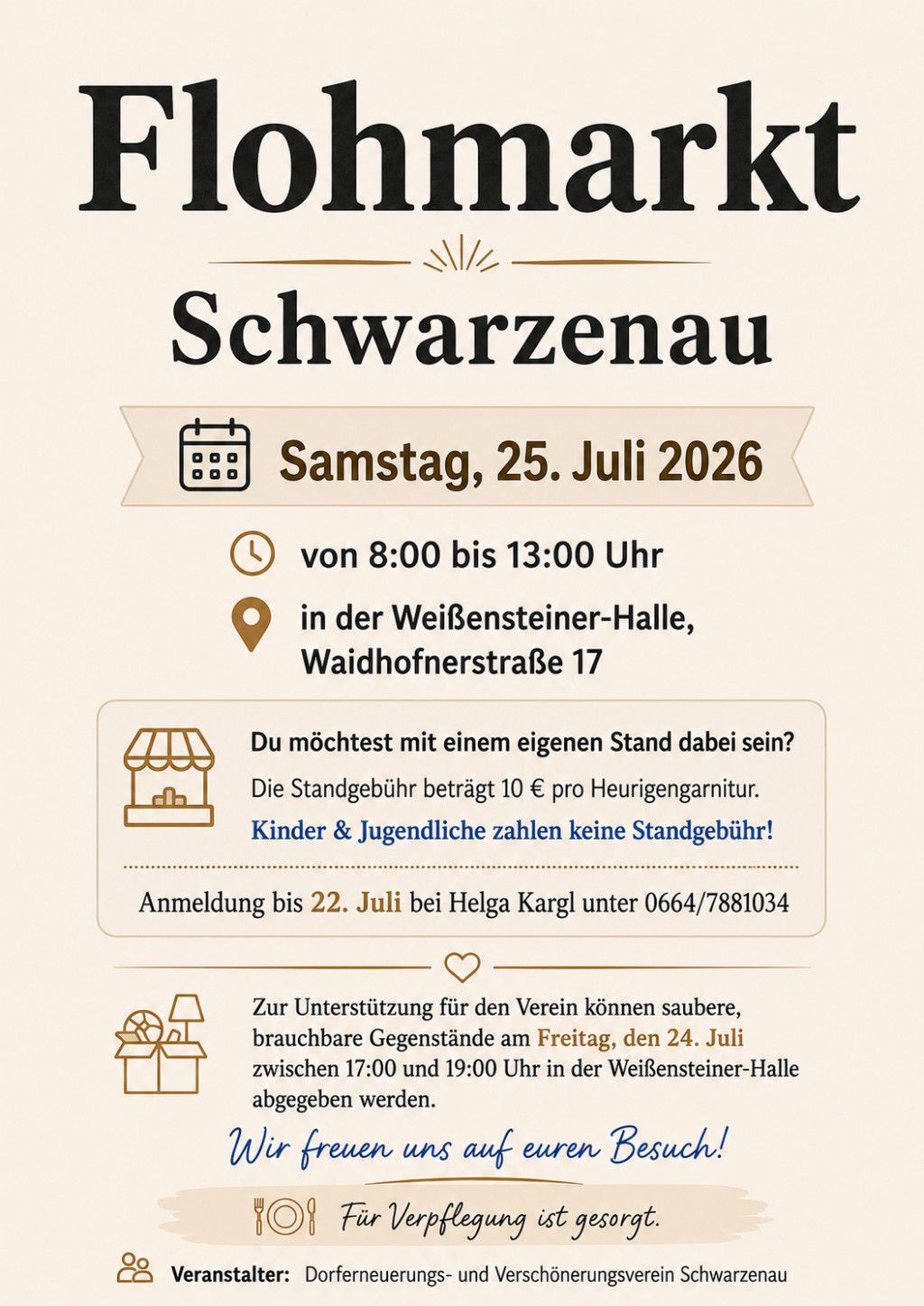 Flohmarkt Schwarzenau 2026