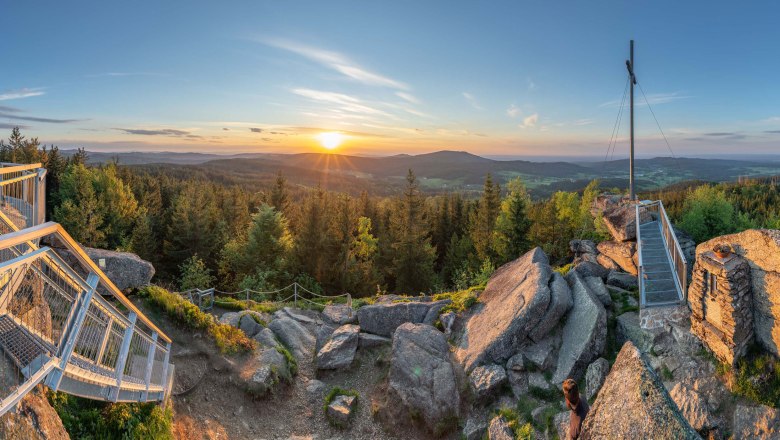 Nebelstein Panorama, © Märchenhotel Waldpension Nebelstein