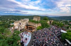 Übersichtsaufnahme der Burg Gars 