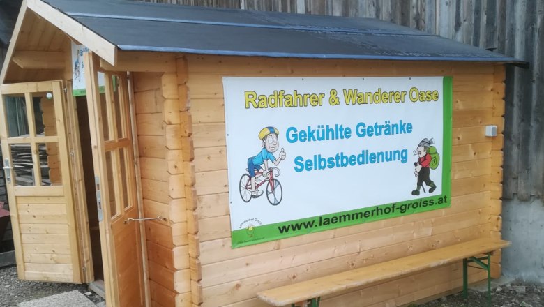 Rastm&ouml;glichkeit beim L&auml;mmerhof Groi&szlig;, &copy; L&auml;mmerhof Groi&szlig;