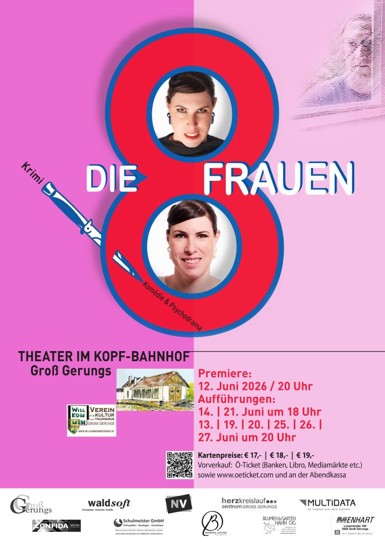 Theater im Kopf-Bahnhof: Die 8 Frauen