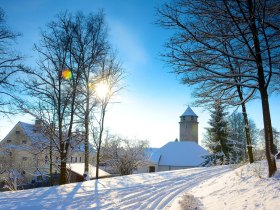 Schloss im Winter, © Johannes Heißenberger