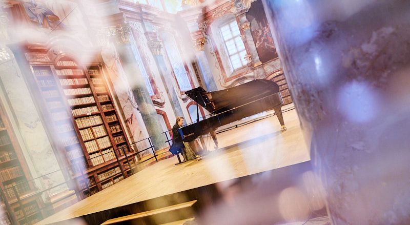 Elisabeth Leonskaja in Stift Altenburg.