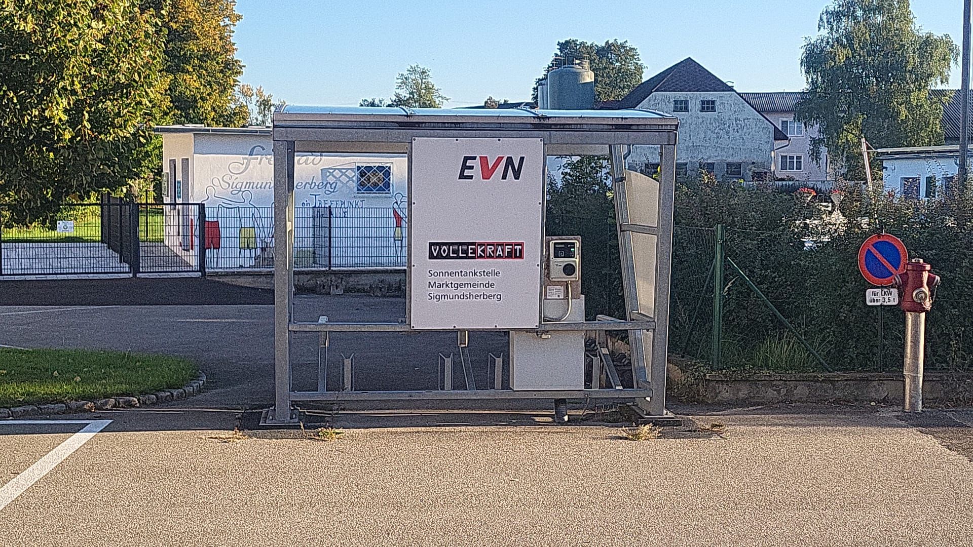 E-Tankstelle in Sigmundsherberg
