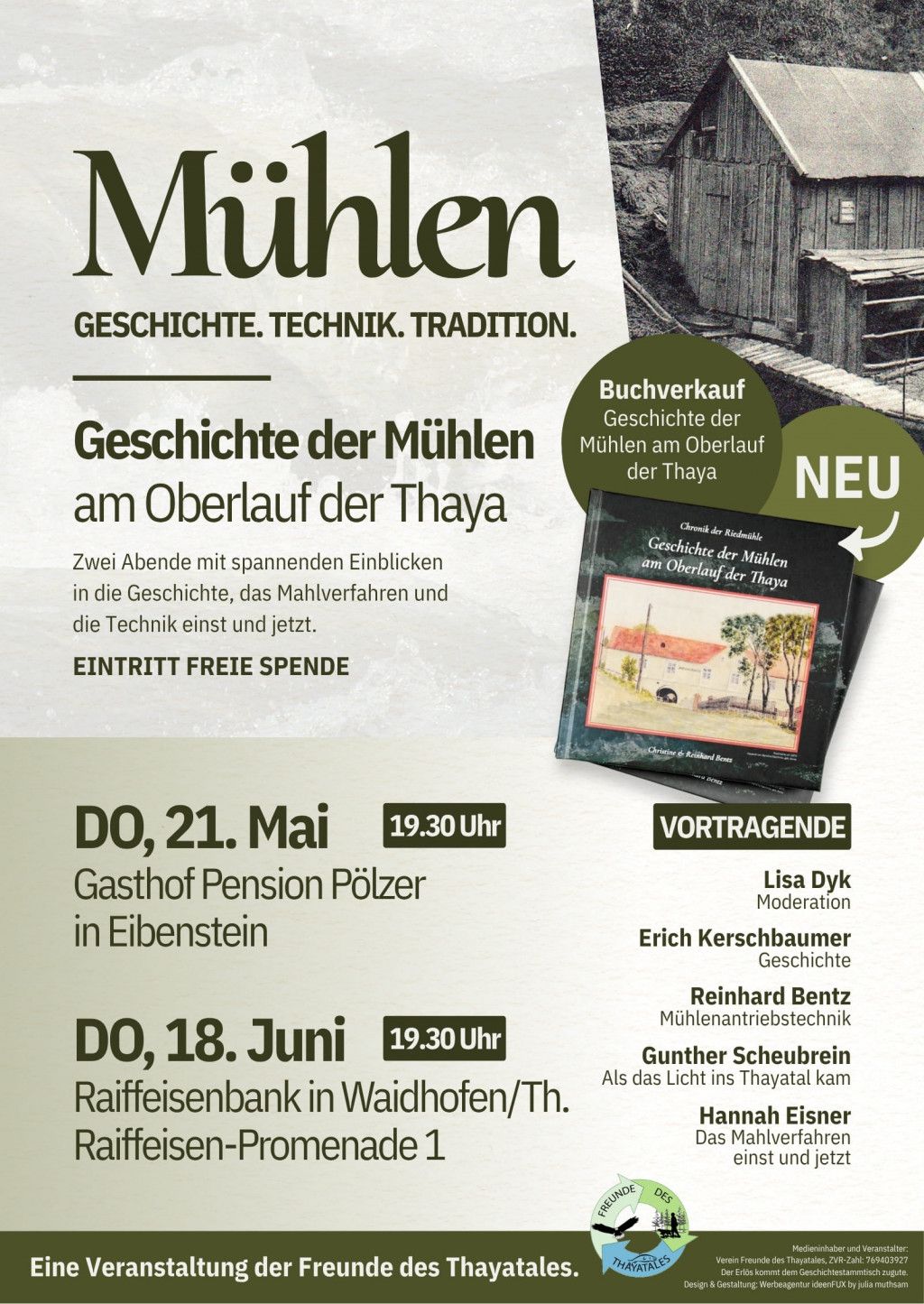 Vortrag Mühlen