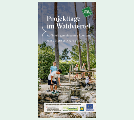 Cover Karte Projekttage im Waldviertel 