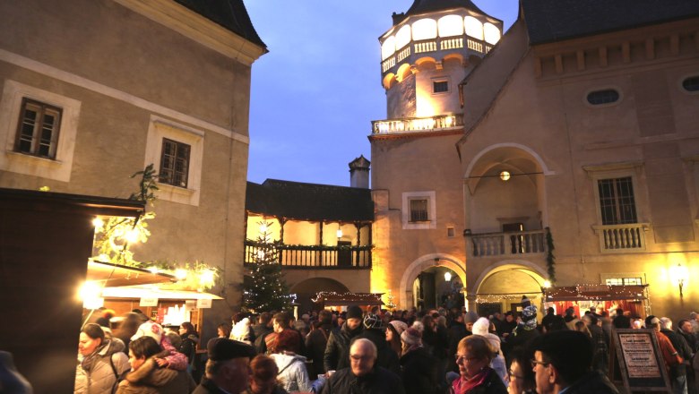 Adventmarkt Renaissanceschloss Rosenburg, © Lichtstark.com