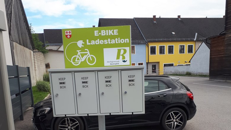 E-Bike Ladestation Rastenfeld, &copy; Marktgemeinde Rastenfeld