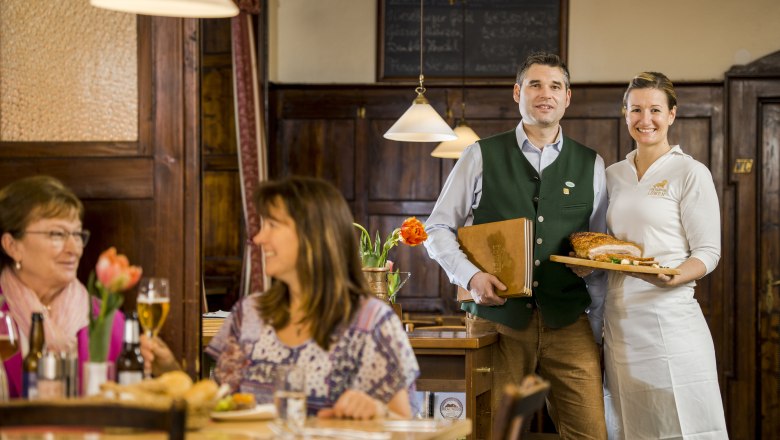 Gasthof „Zum Goldenen Löwen“, Andreas und Margit Frey, © Niederösterreich Werbung, Rita Newman