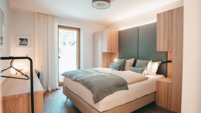 Schlafzimmer - Apartment 2, © Waldrefugium, Adler&Wald