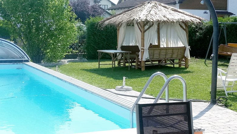 Pavilion_Pool, © Privatzimmer Fam. Glaser Pavilion_Pool, © Privatzimmer Fam. Glaser