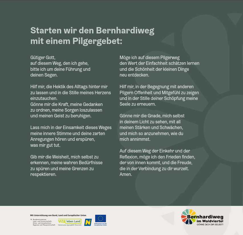 Tafel mit Text 
