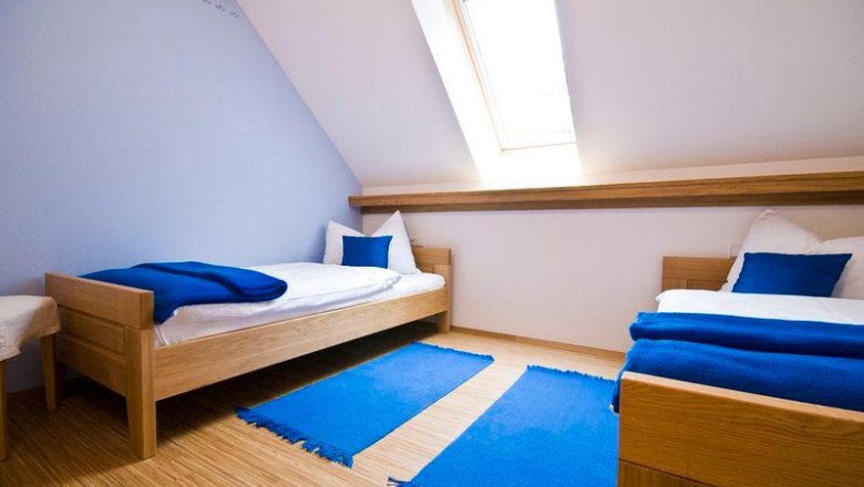 Rosenhof Farbzimmer blau, &copy; Rosenhof