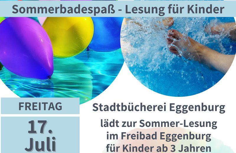 Sommerbadespaß - Lesung für Kinder