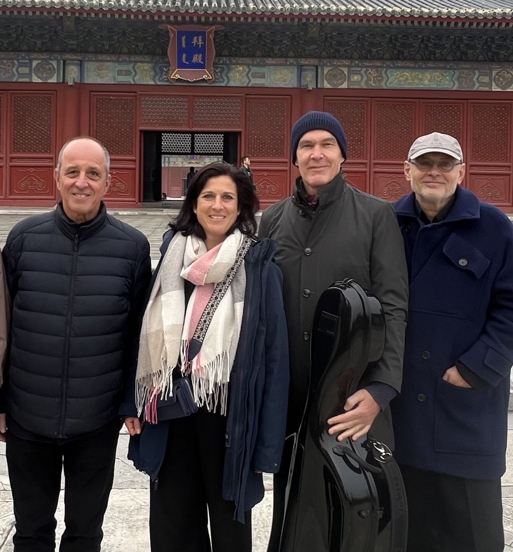 Mozarteum-Quartett auf Tournee in Beijing