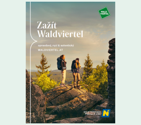Cover Waldviertel Broschüre Tschechisch 