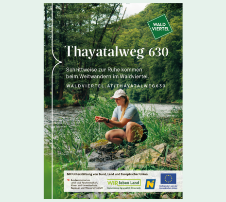Cover Wanderkarte Thayatalweg 630 - kostenlos