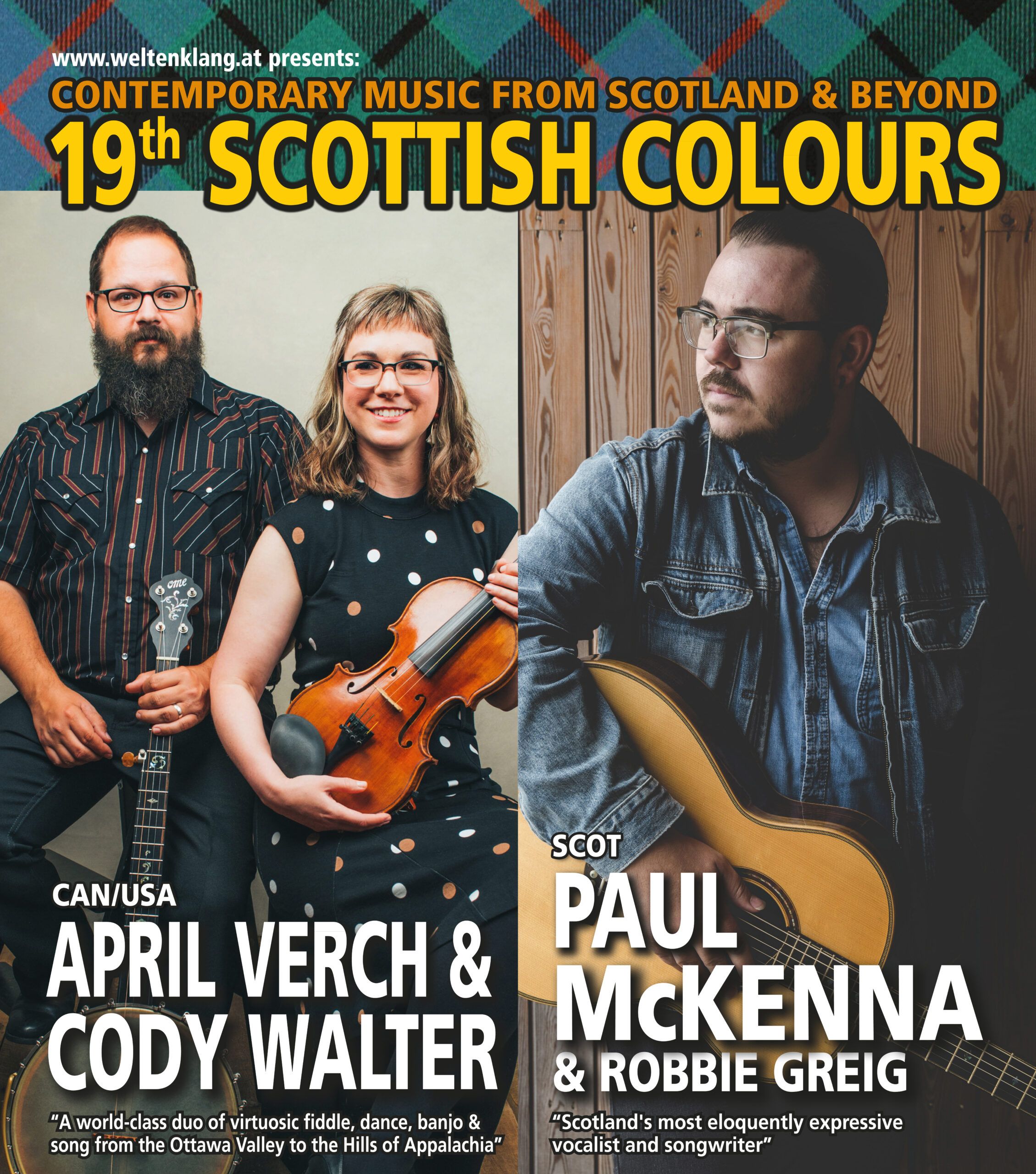 19th scottish colours