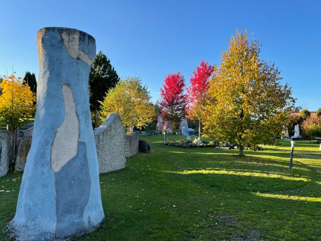 Herbst im Skulpturenpark 
