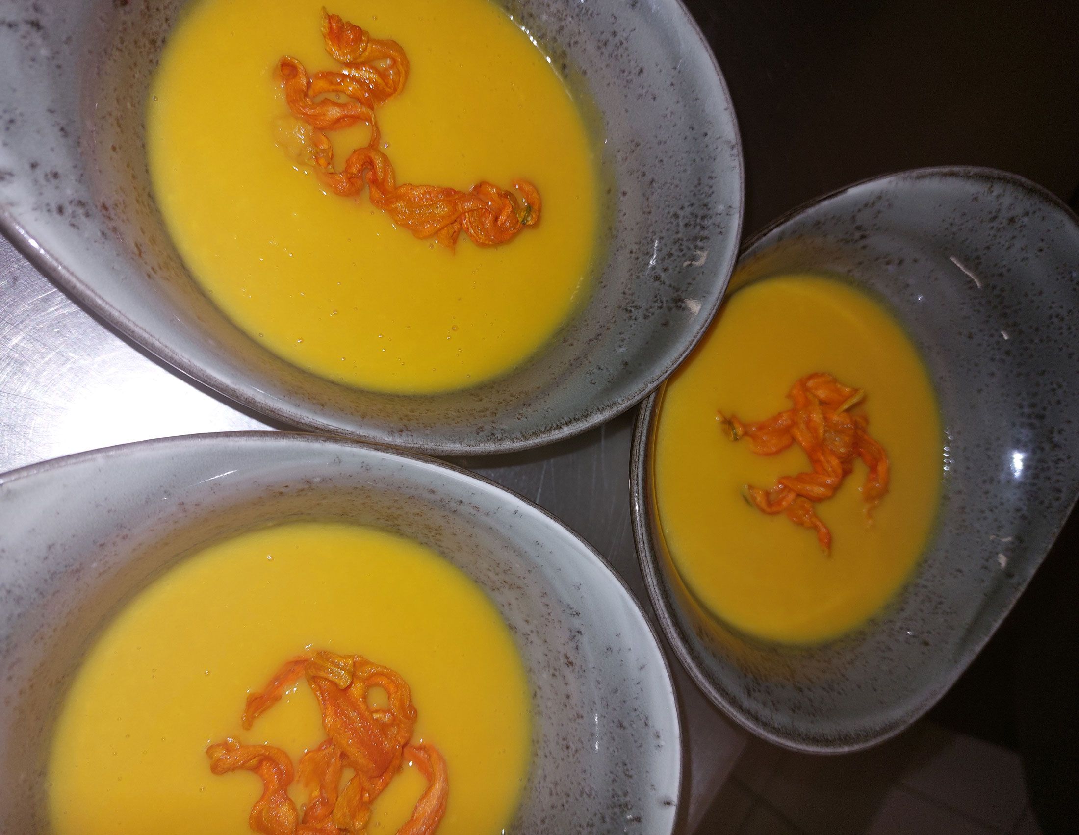 Karottencremesuppe