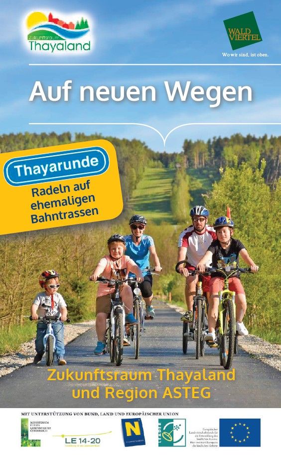 Cover Auf neuen Wegen, Thayarunde - Broschüre